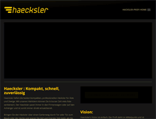 Tablet Screenshot of hacksler-profi.com